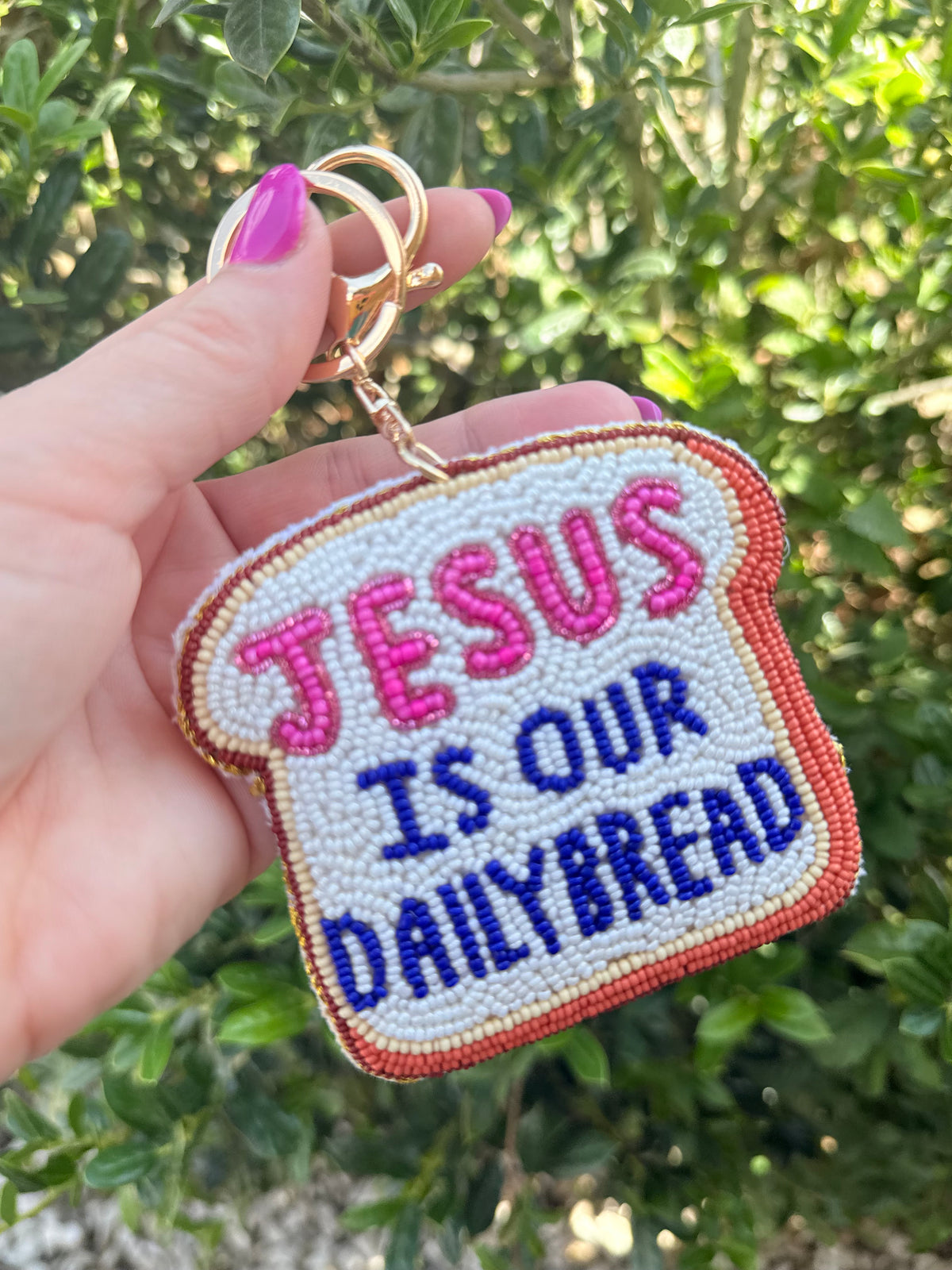 Jesus is our Daily Bread Keychain