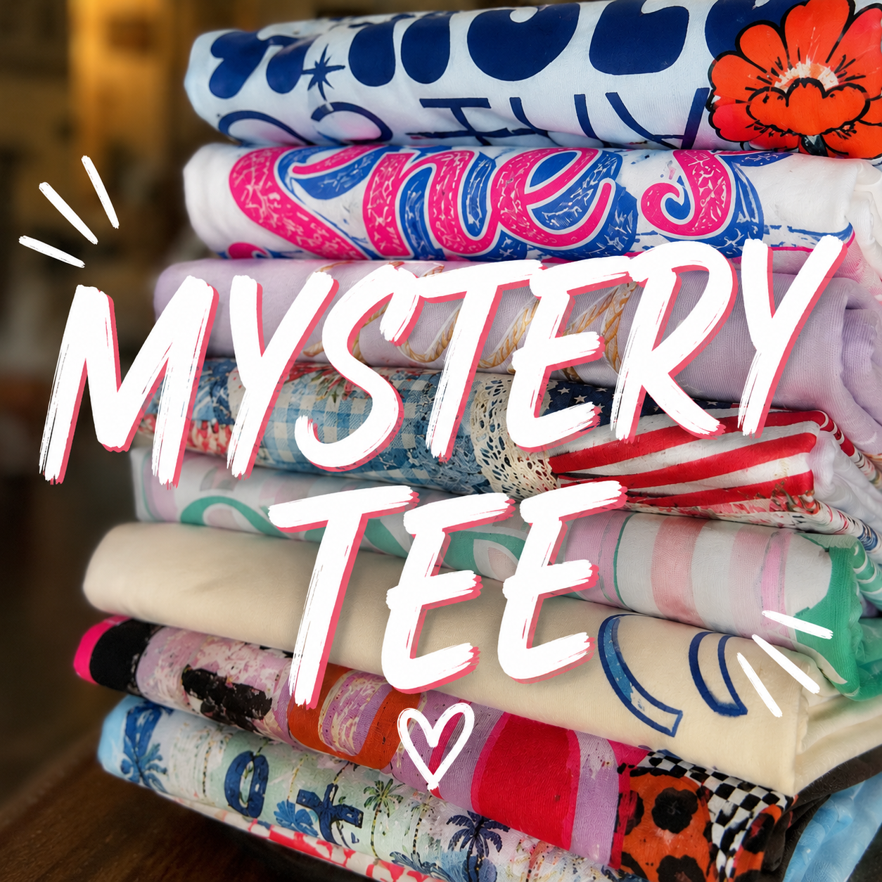 Mystery Graphic Tee | Pick Your Theme