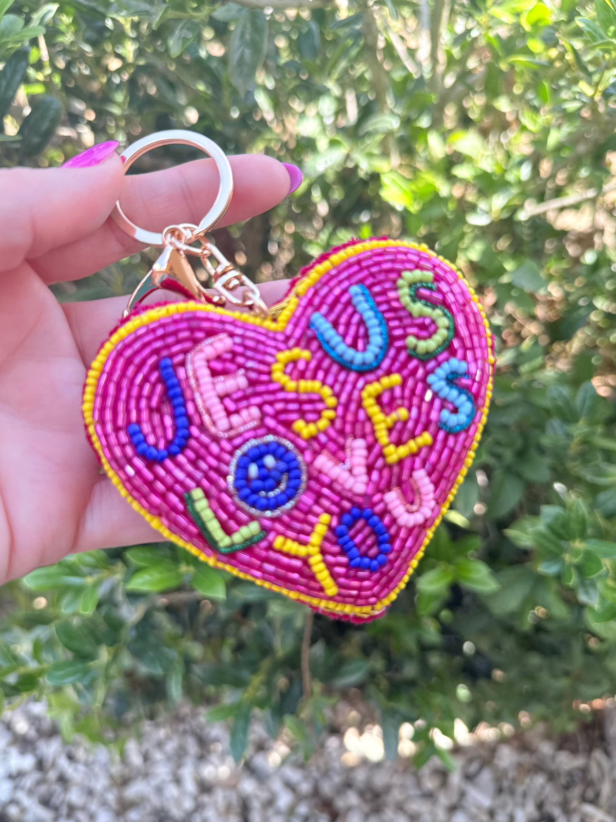 Jesus Loves You Keychain
