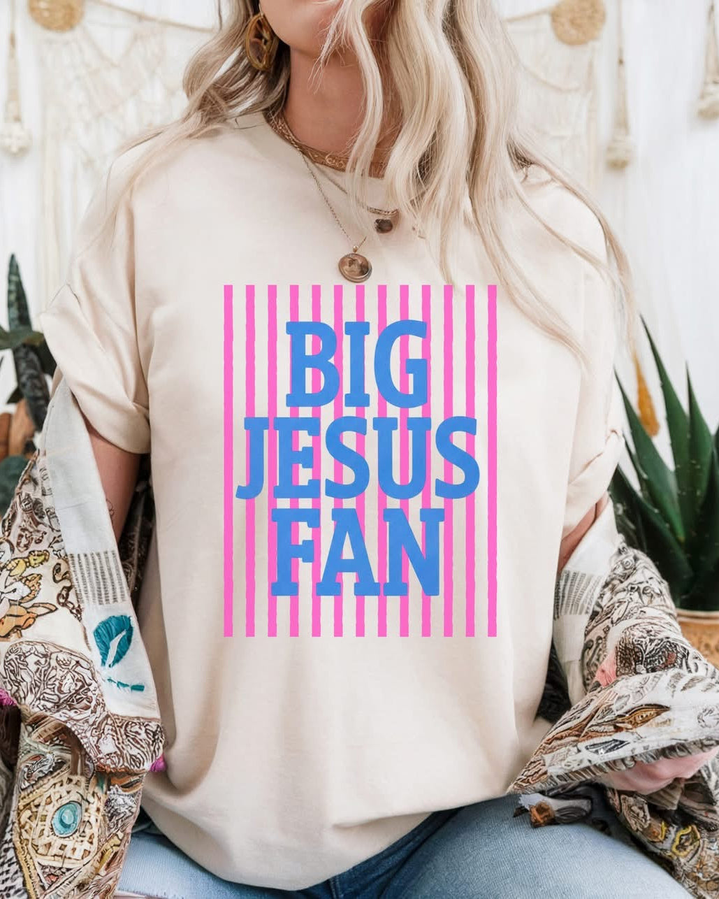 Big Jesus Fan Tee