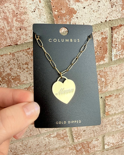 Mama Heart Necklace