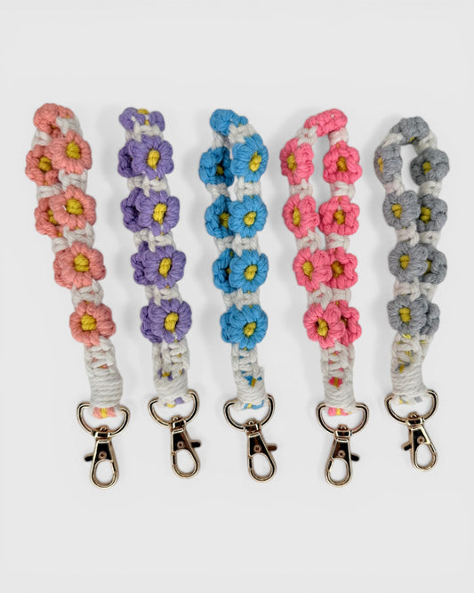 Bloom Babe Wristlet Keychains