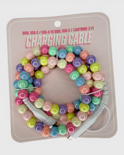 Colorful Pearl Charger
