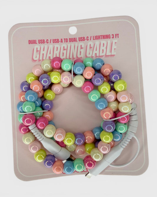 Colorful Pearl Charger