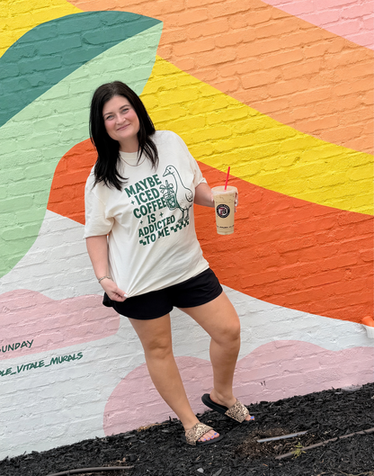 Maybe Coffee is Addicted to Me Tee