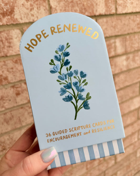 Hope Renewed | Scripture Cards
