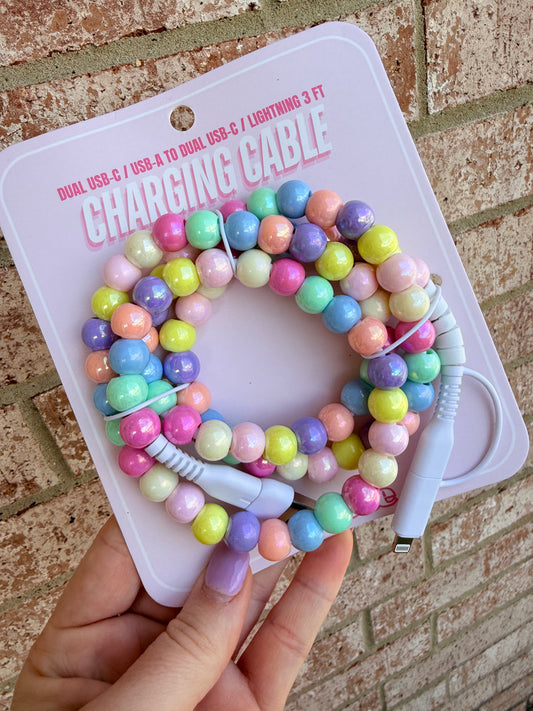 Colorful Pearl Charger