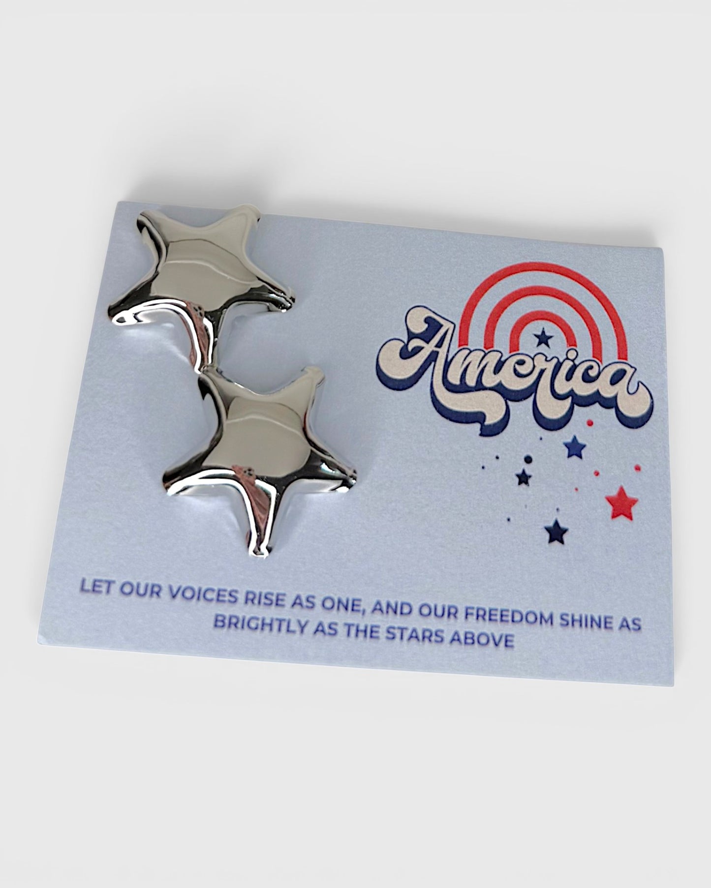 Star Stud Earrings (Gold or Silver)