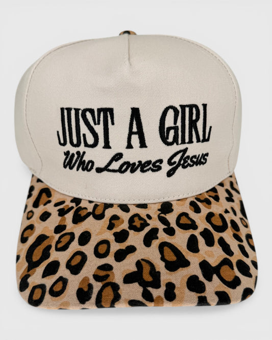 Just a Girl Who Loves Jesus Hat