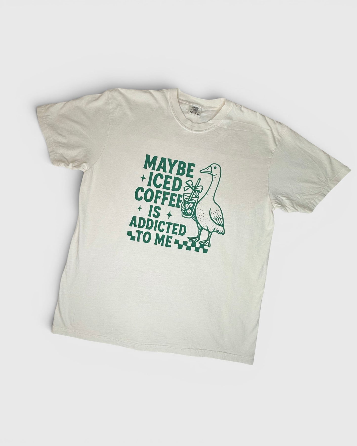 Maybe Coffee is Addicted to Me Tee